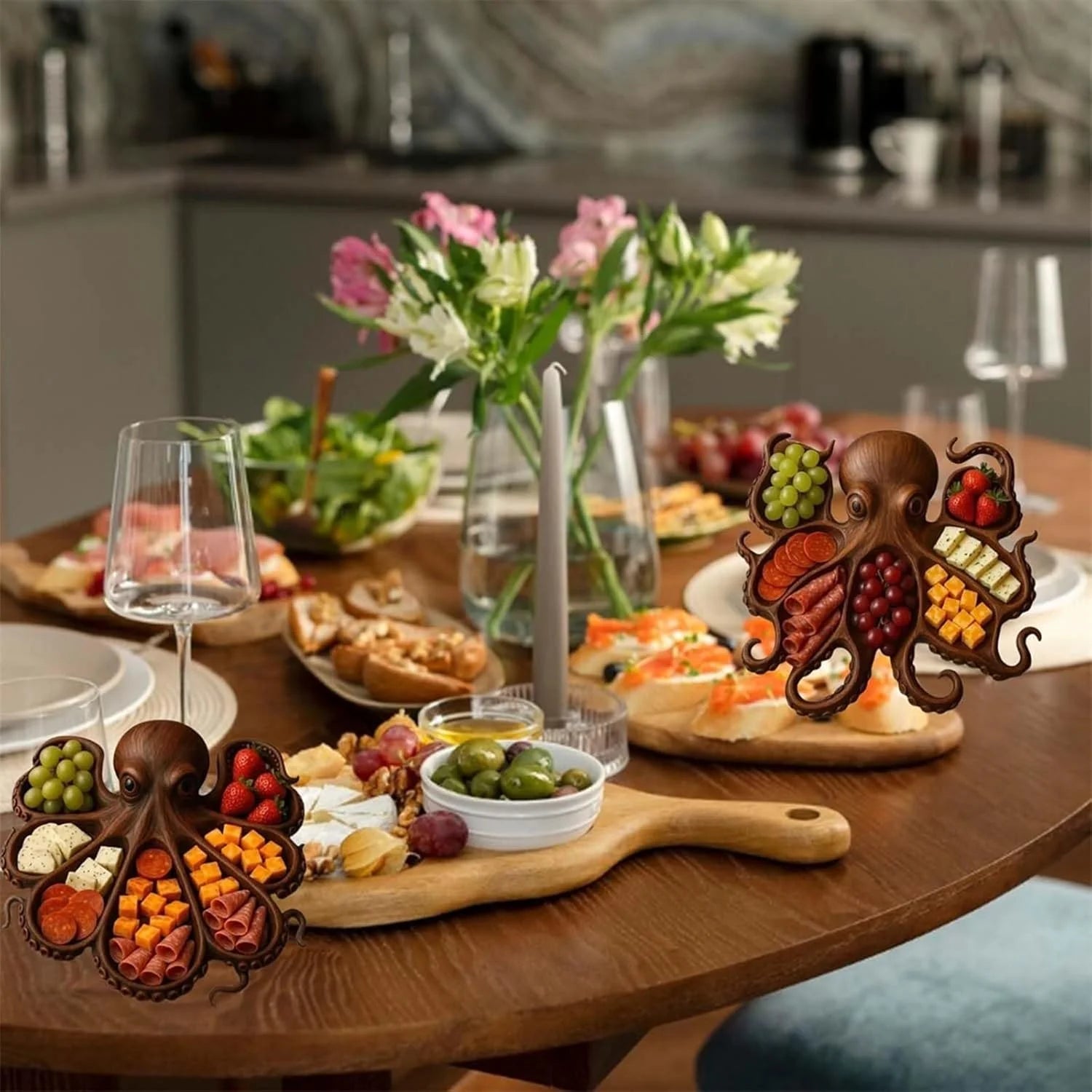 TentaTray – Nautical Charcuterie Board