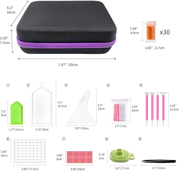 GlitterPen - Diamond Art Pen with Creative Flower Pot Design