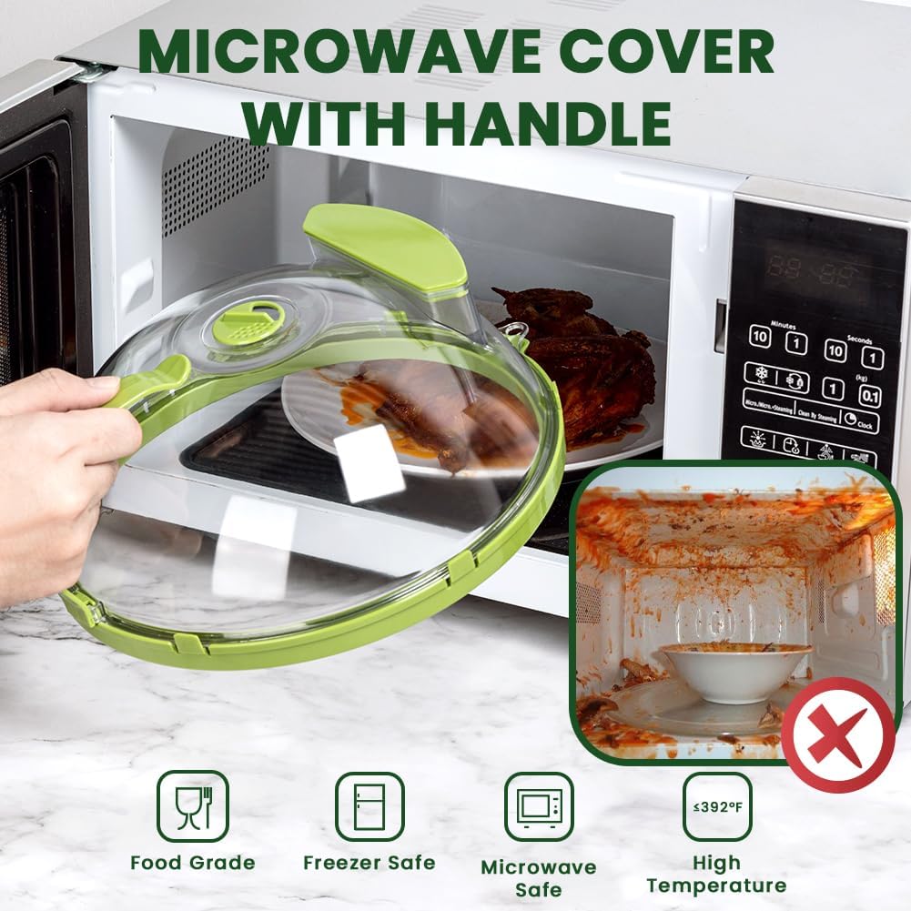 HeatMate - Multi-Functional Microwave Food Cover