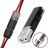 SnapConnect – Compact 2 Pin Plug for 18–22 AWG Cable