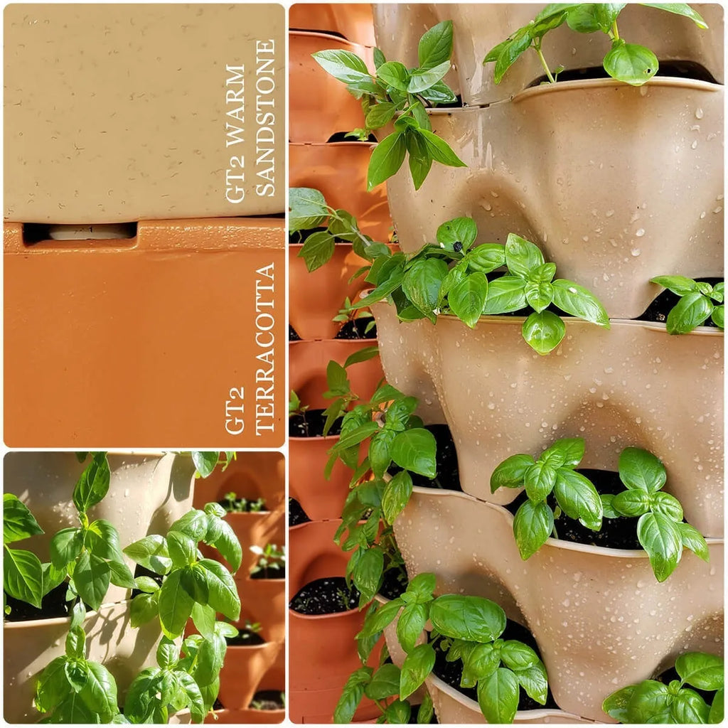 GrowSpin – Rotatable Garden Tower for Vertical Planting