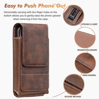 BeltGuard – Premium Magnetic Phone Carry Waist Pouch
