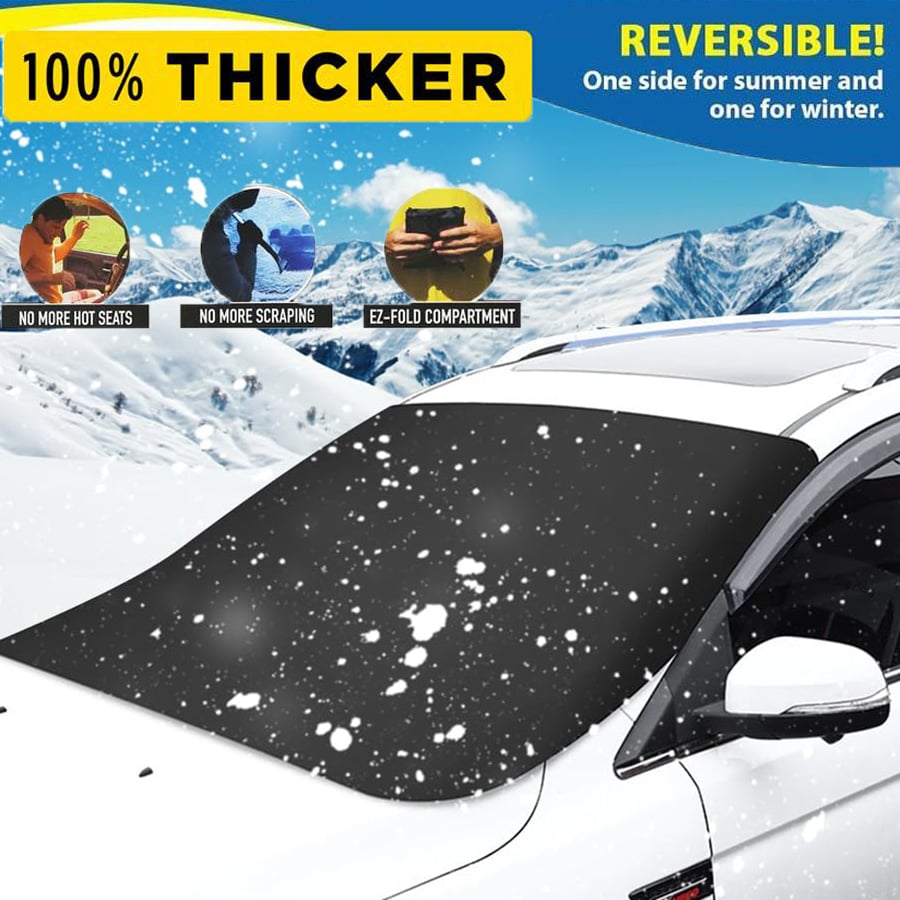WinterArmor – Upgraded Magnetic Windshield Cover