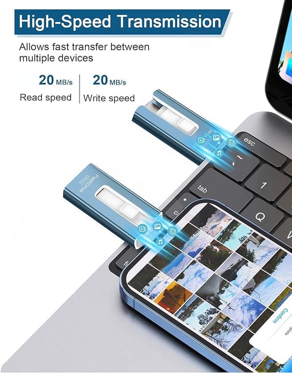DataBridge – 4 in 1 Phone & Computer USB Drive