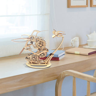 WoodWhirr – 3D Mechanical Wooden Hummingbird