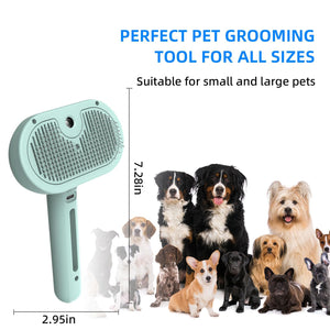 PawPuff – Gentle Spray Grooming Comb