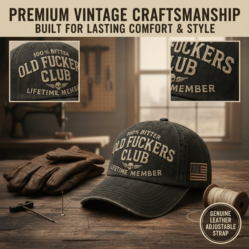 Rugged Rebel - Vintage Distressed Cap