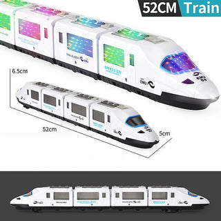TurboTrack – Interactive Electric Bullet Train Adventure Toy