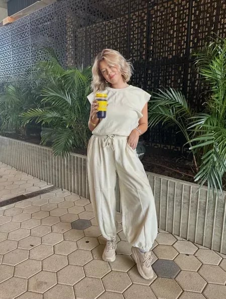 LUNARA - Everyday Ease Terry Jumpsuit