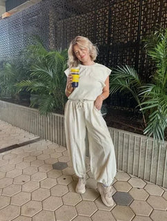 LUNARA - Everyday Ease Terry Jumpsuit