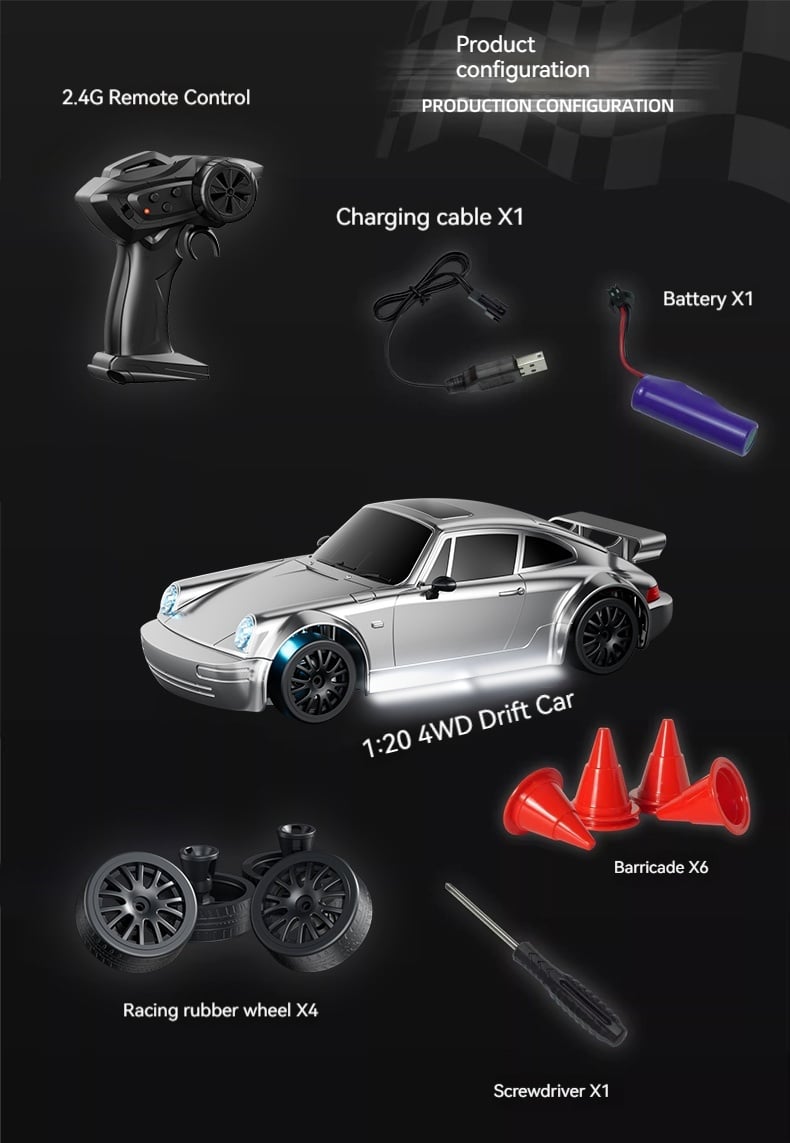 SpeedGlide – Precision Drift RC Car