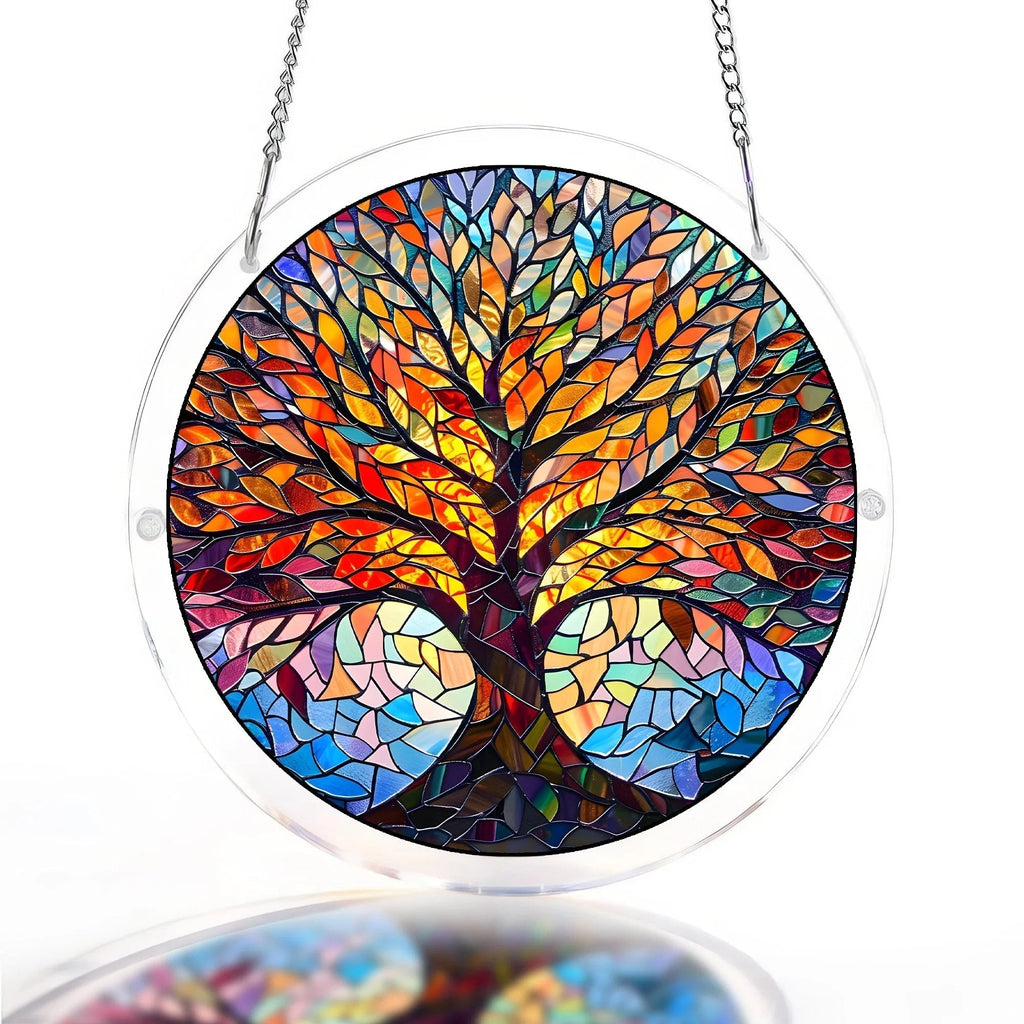 EmeraldFlame –  Acrylic 80 Pcs Suncatcher Puzzle