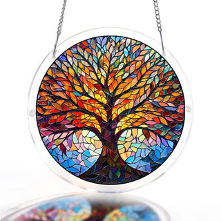 EmeraldFlame –  Acrylic 80 Pcs Suncatcher Puzzle
