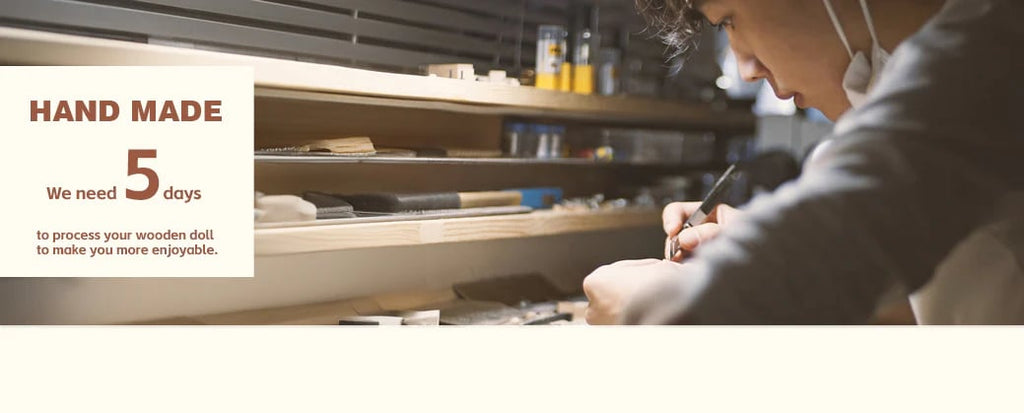 WoodyBuddy | Cute Wooden Bobblehead Dashboard Decor