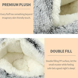 FluffyNest – Plush Bed for Dogs & Cats