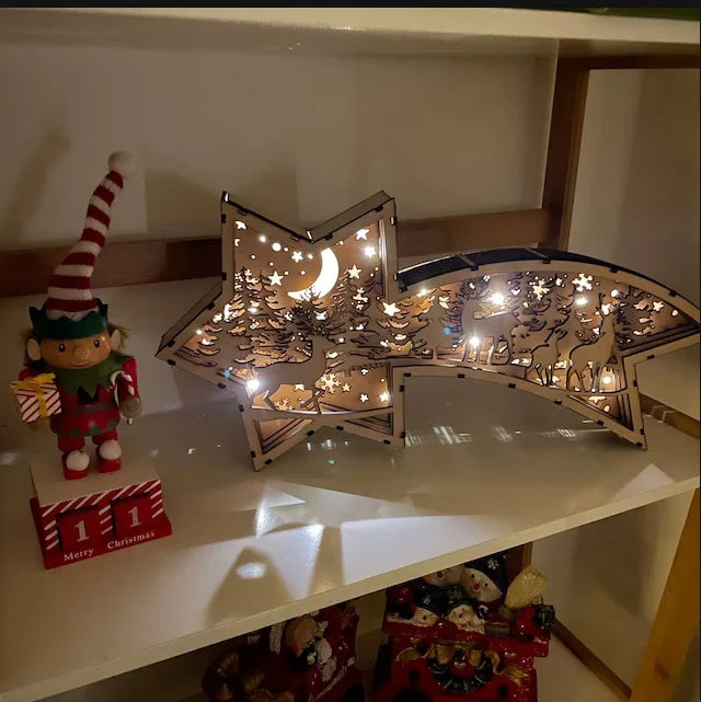Wooden Wonderlights - Christmas Ornaments marnetic