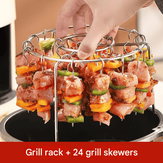 SizzleMate - Nonstick Air Fryer Grill