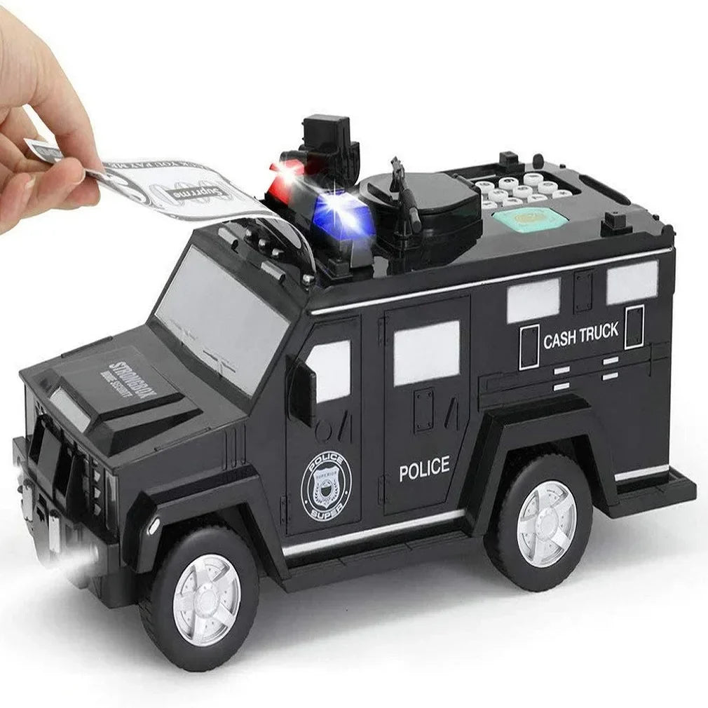 MoneyPilot – Interactive Armored Car Savings Box