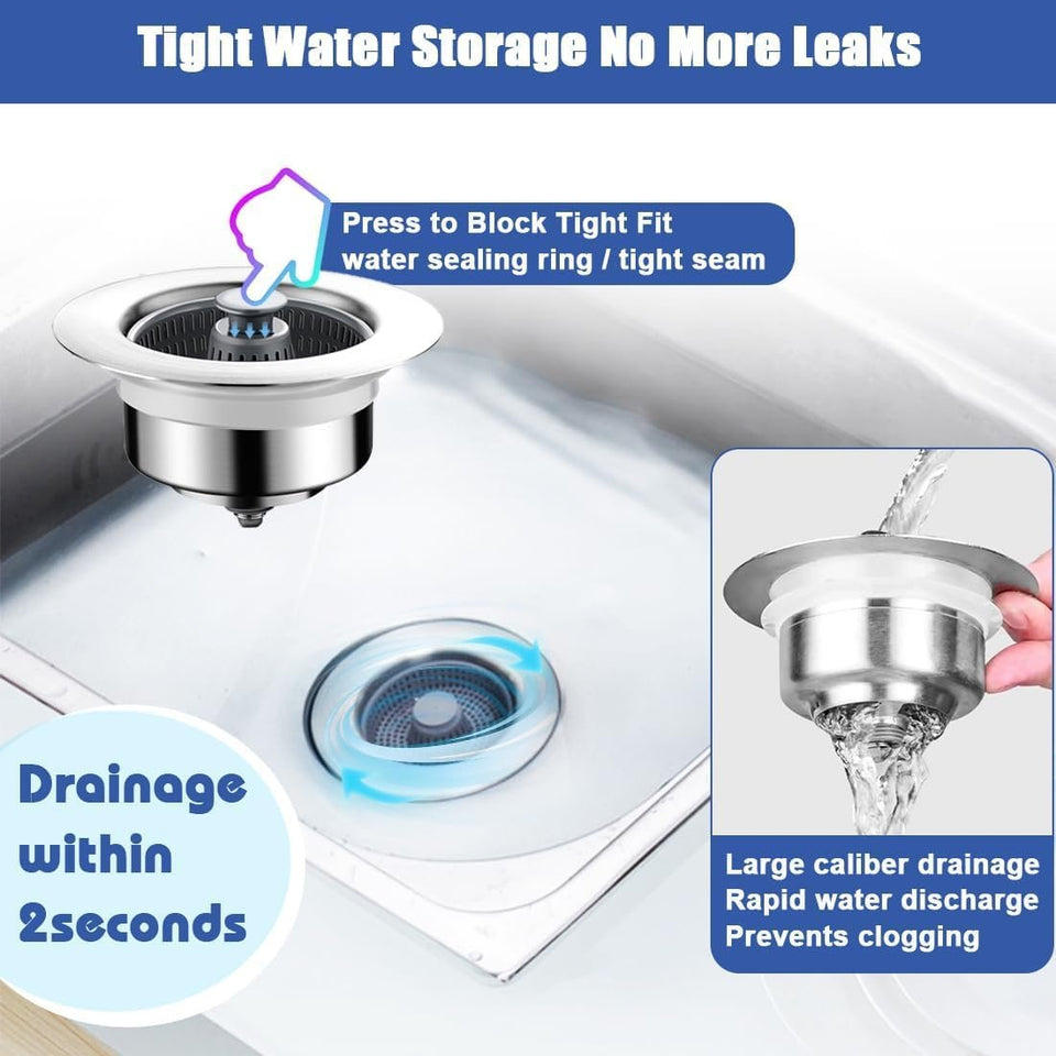 PlumbGuard - Smart Bounce Core Drain Strainer