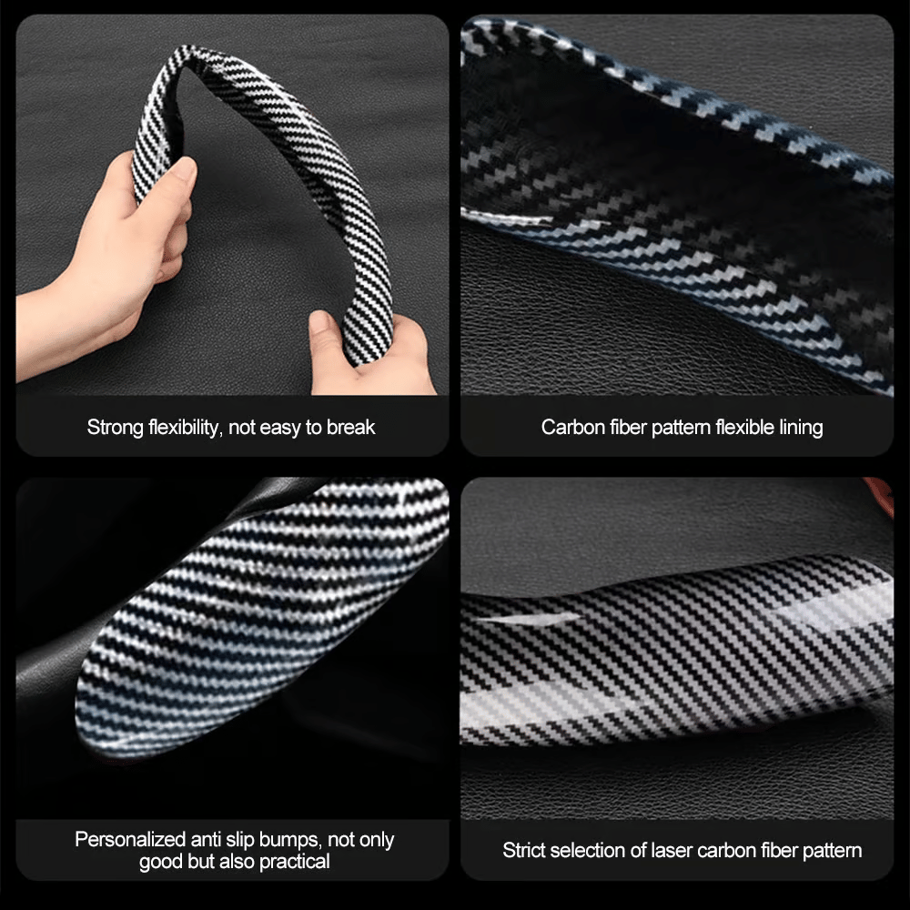 SteerForce – Sporty Breathable Steering Wheel Cover