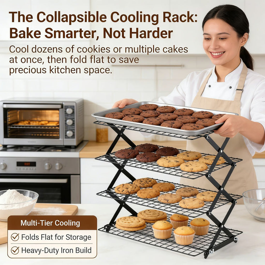 BakeFlow – Multi Tier Cooling Rack