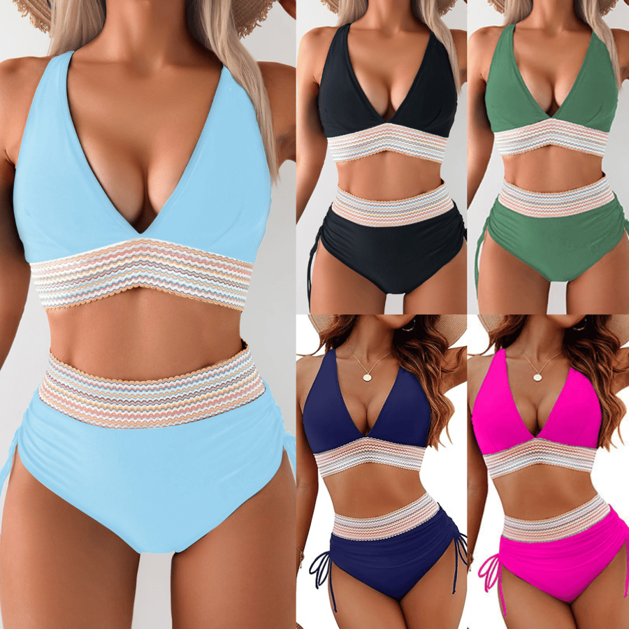 GlowSuit  – Tummy Slimming High Waist Bikini