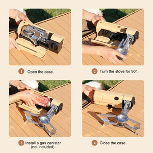 FireNest – Lightweight High Heat Camping Stove