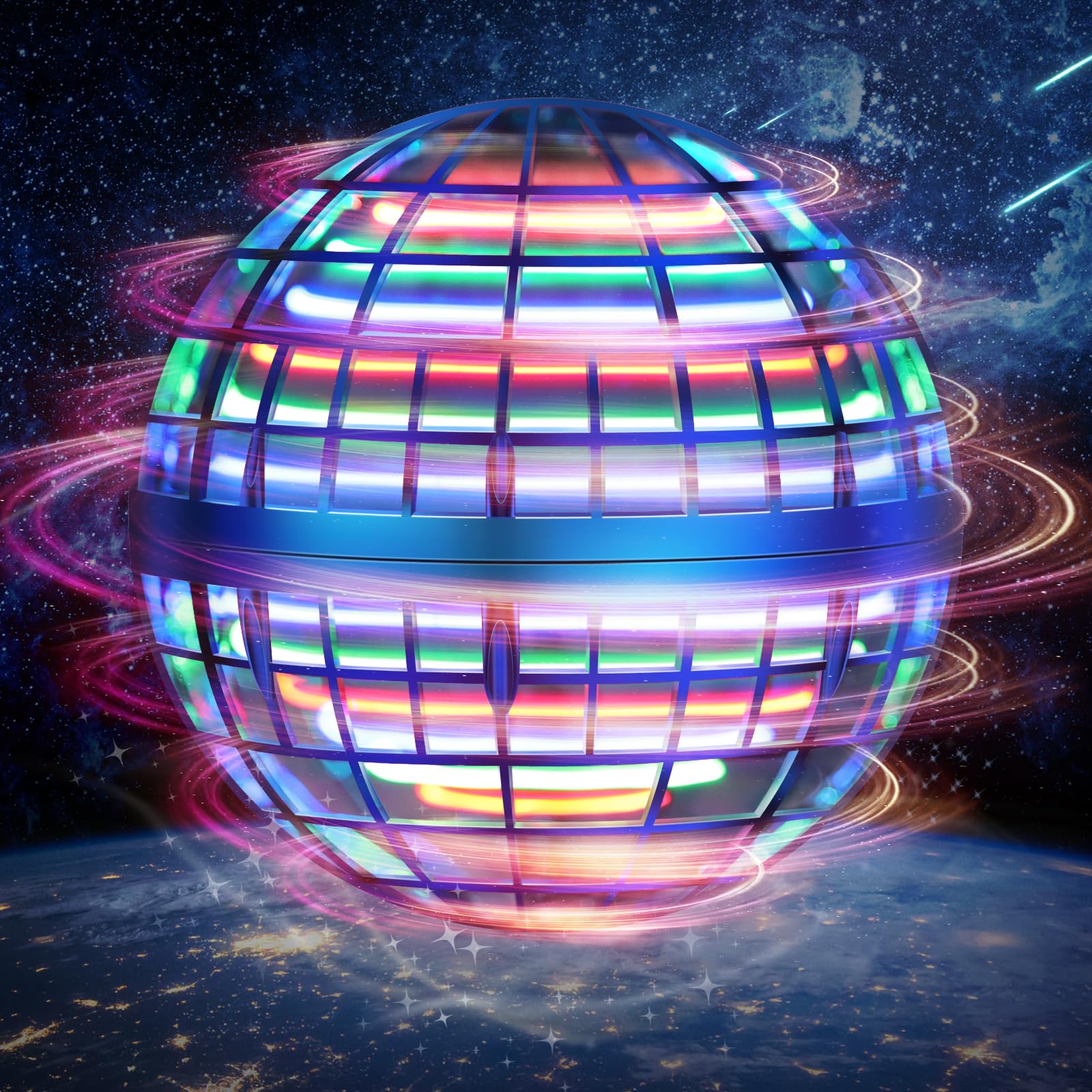 AeroSphere - Self-Returning LED Toy