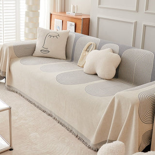 Reversible Chenille Sofa Cover