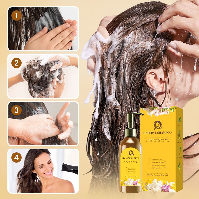 LuxeTone - Salon-Inspired Hair Dye Shampoo