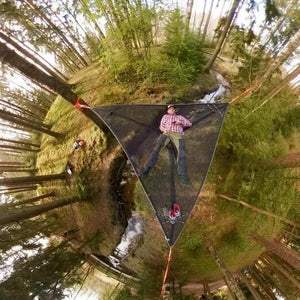 SkyNest - Portable Camping Triangle Hammock