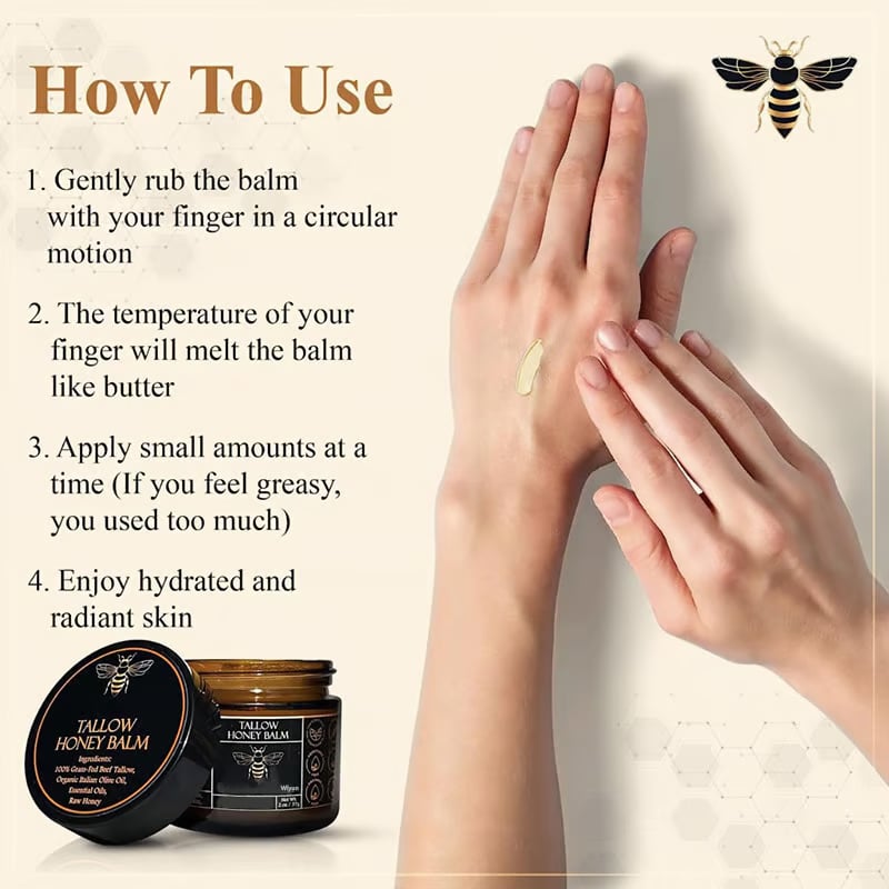 BeeBliss - Organic Honey Tallow Balm