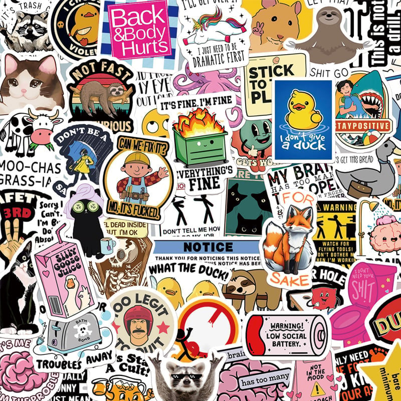 Funny Graffiti Stickers