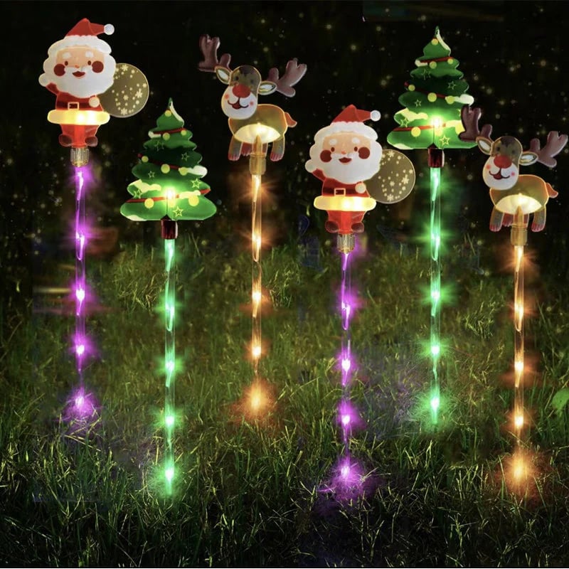 TwinkleMotion – 6-Pack Moving Christmas Lights