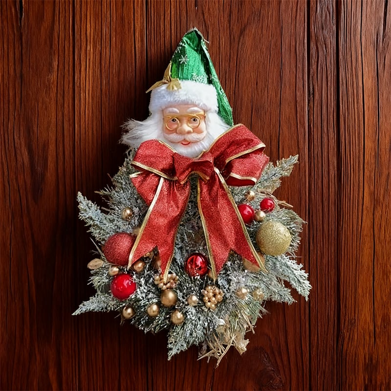 Santa Face Wreath