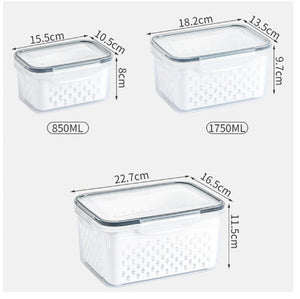 CoolCrate - Smart Fridge Bin for Long-Lasting Freshness