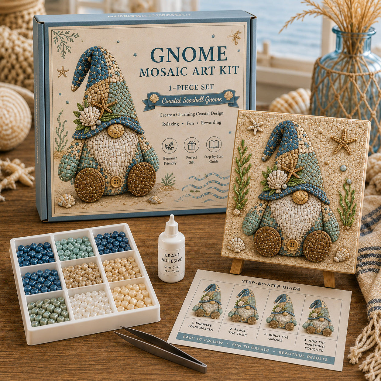 GnomeGlow – Handmade Mosaic Art Kit
