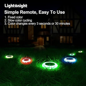 LumaGlow – Vibrant Solar-Powered Garden Lights