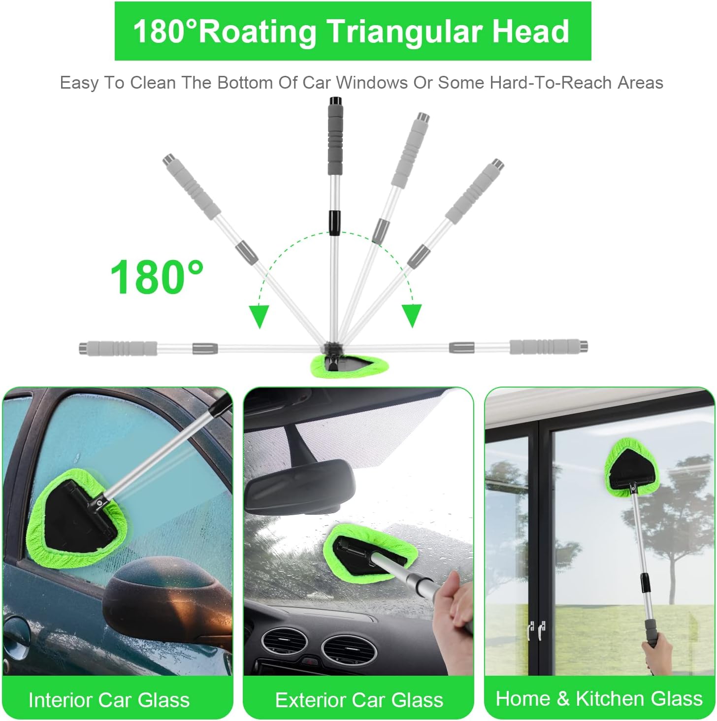 PristineView - Telescopic Car Windshield Tool