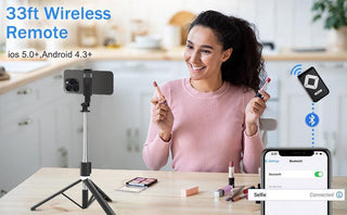 SnapBeam – Extendable Tripod with LED Fill Light