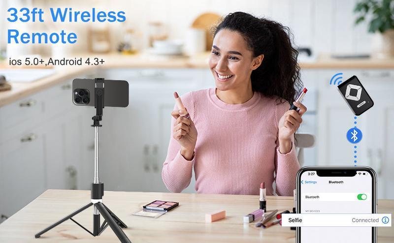 SnapBeam – Extendable Tripod with LED Fill Light