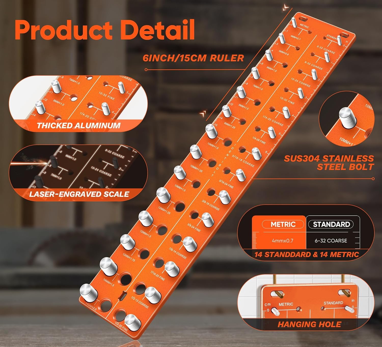 BoltPro - Professional Nut & Bolt Thread Checker