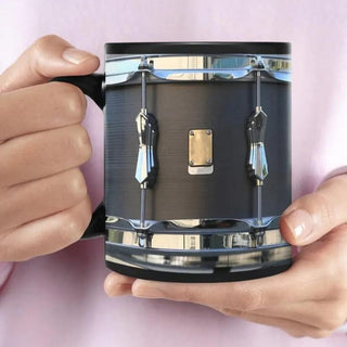 BeatBrew - Black Vintage Drum Mug