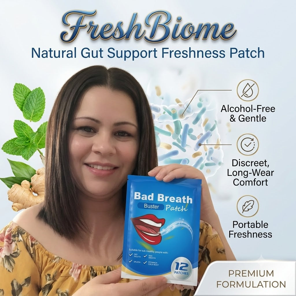 FreshBiome – Natural Gut Support Freshness Patch