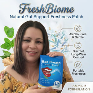 FreshBiome – Natural Gut Support Freshness Patch