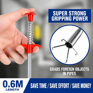 FlowGuard – Professional Flexible Drain Cleaning Tool