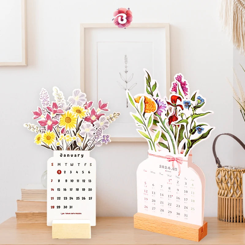 FloralGlow - 2025 Blooming Flower Calendar