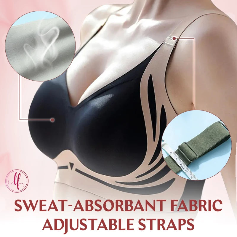 LushFitting - Seamless Push-Up Support Bra