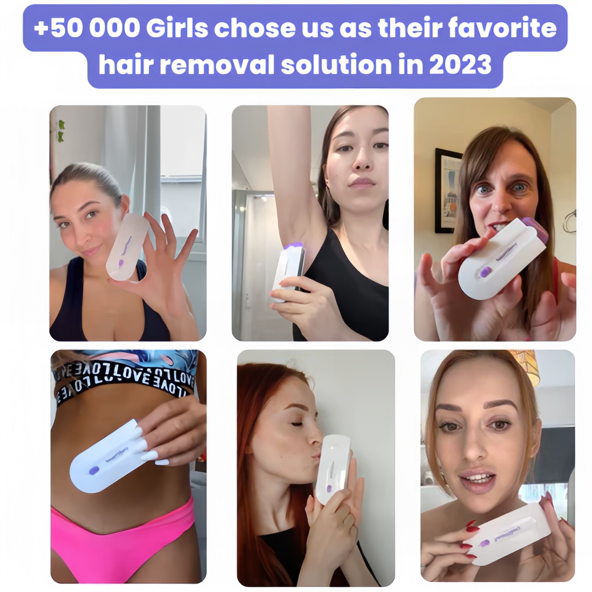 SmoothBeam – Full-Body Hair Removal Device