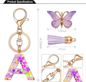 CharmKey – Personalized Initial Letter Keychain